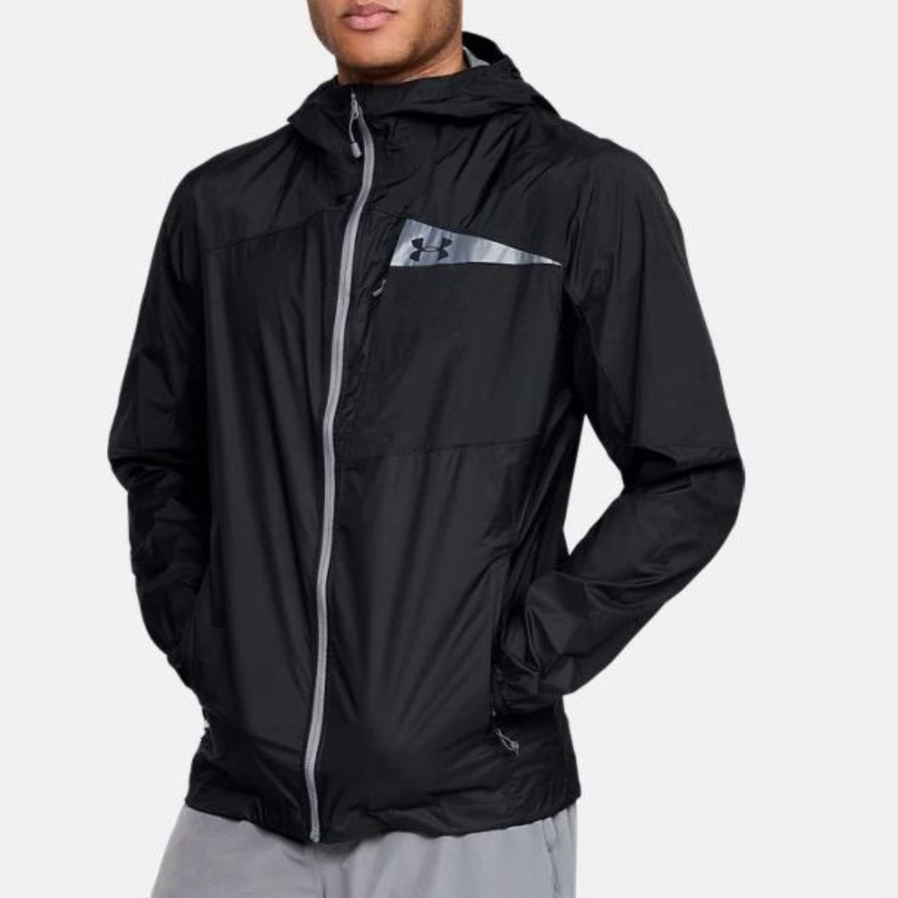 Under Armour Scrambler Hybrid Jacket, Black XXL